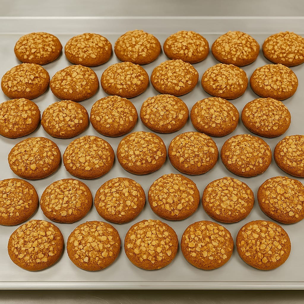Golden Oat Crunch Cookies