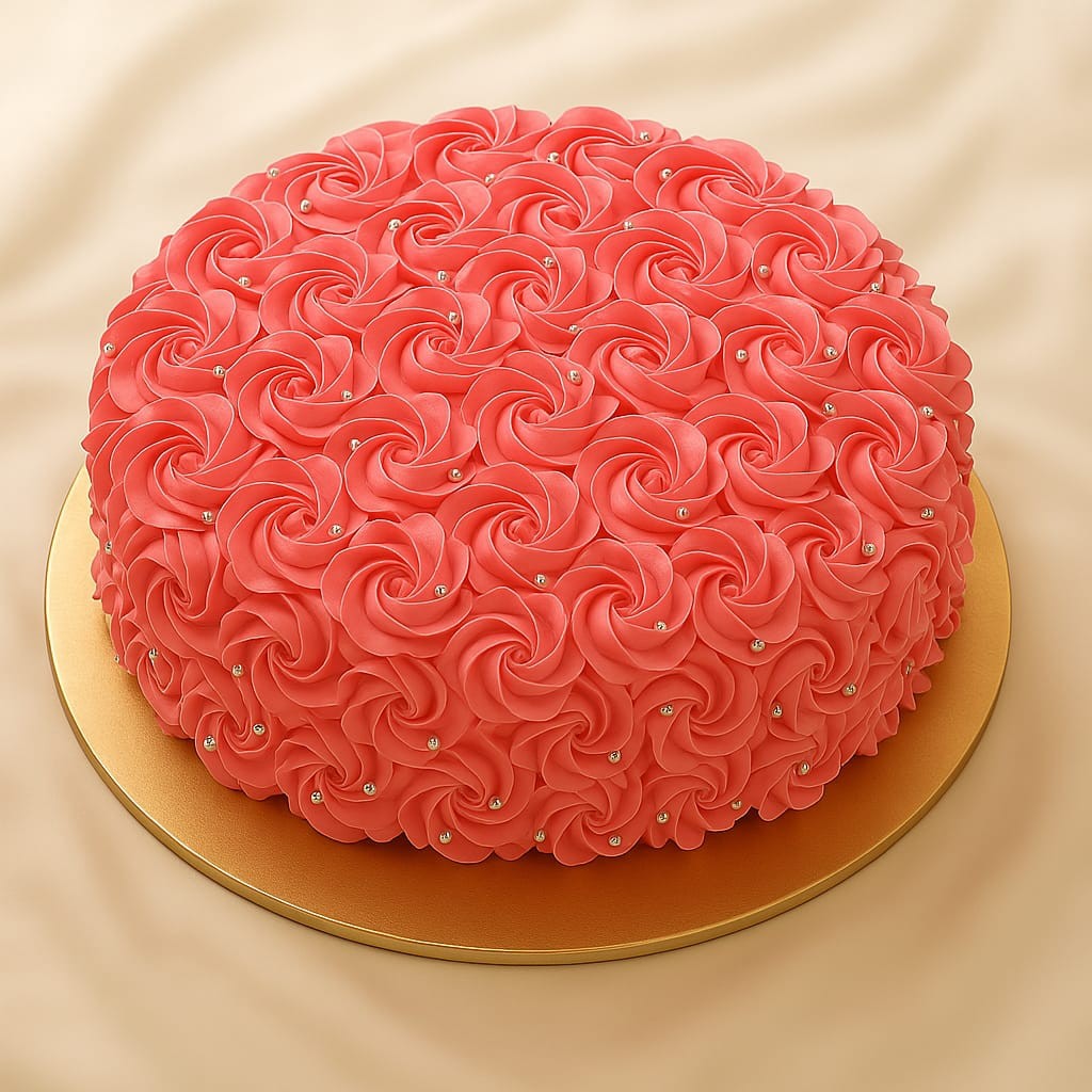 Rosette Elegance Cake