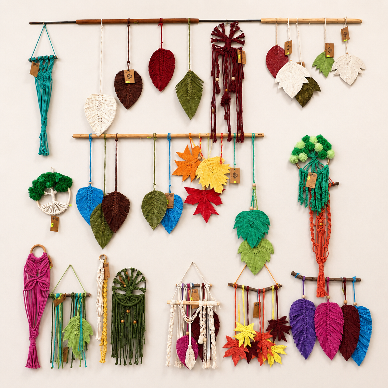 Handcrafted Macramé Wall Hanging (Small Size)