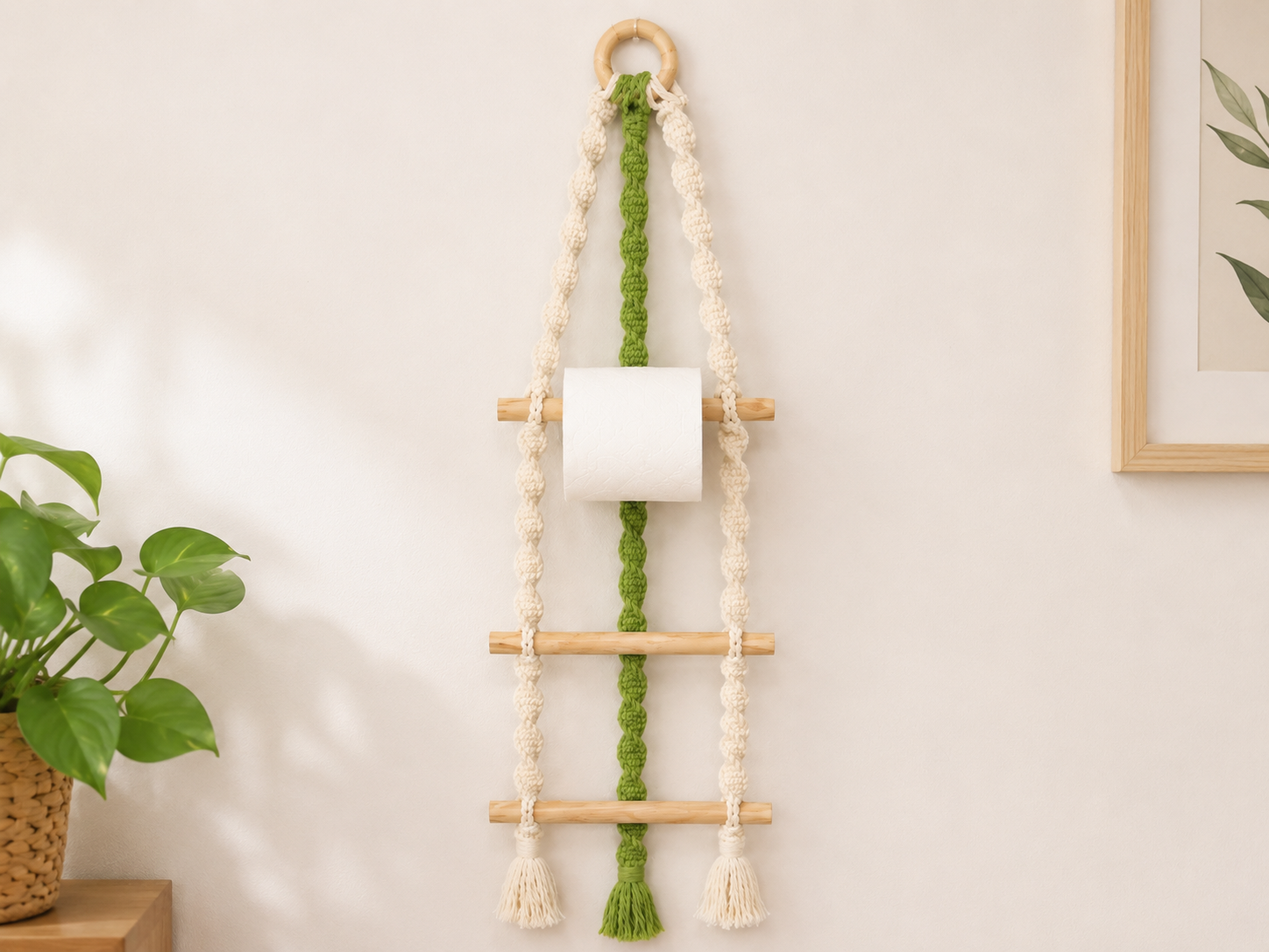 Handcrafted Decorative Tissue Holder (Small)